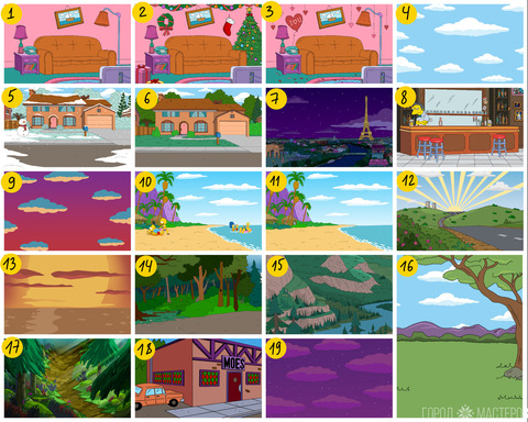 Портрет в стиле Симпсоны - 3