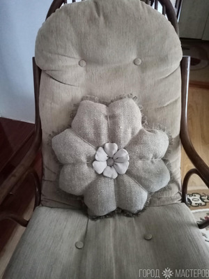 Декоративная подушка"Ромашка" - 2