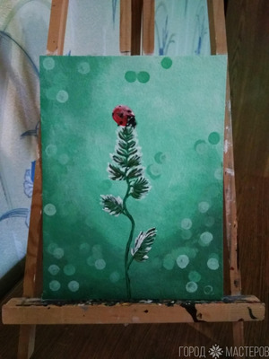 Картина акрилом Благодать - 2