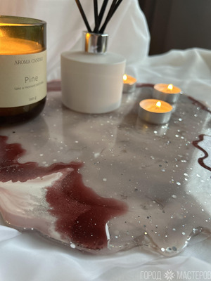 Поднос .Тарелка из смолы - 3