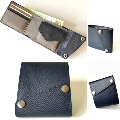 Из натуральной кожи кошелек бифолд - 2