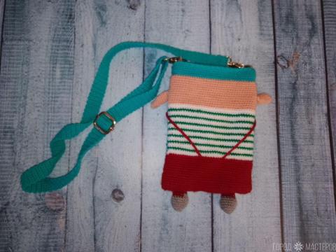 Детская сумочка-гном ручной работы - 3