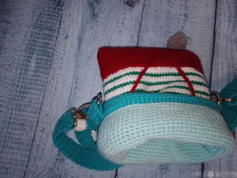 Детская сумочка-гном ручной работы - 4