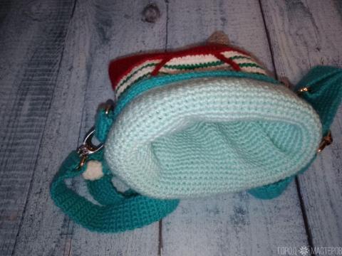 Детская сумочка-гном ручной работы - 5