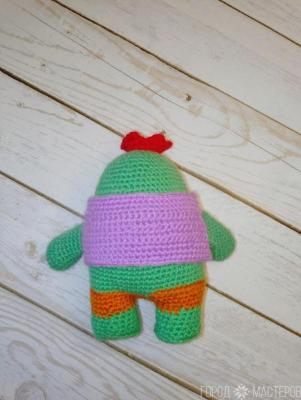 Вязаный Кактус Спайк .Ручная работа - 2