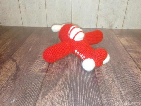 Вязаный самолетик - 4