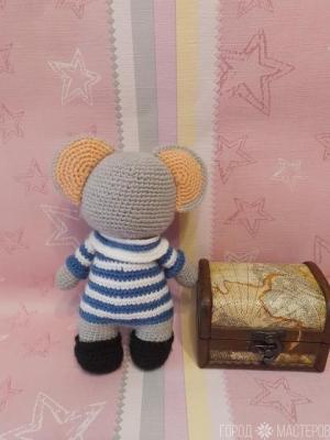 Вязаная игрушка коала - 3