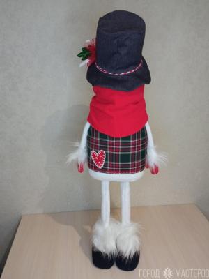 Снеговик в скандинавском стиле - 3