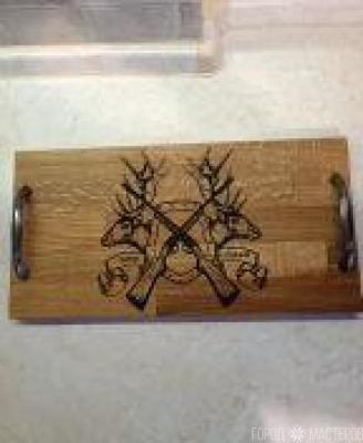 Поднос с ручками. - 4