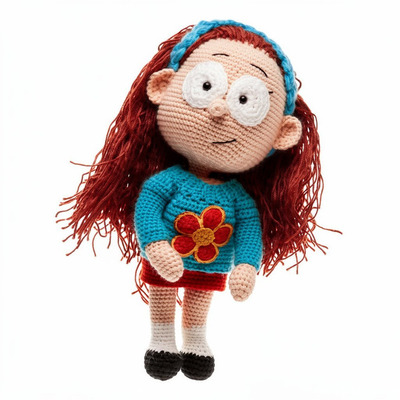 Вязаная кукла Мейбл из Гравити Фолз - 2