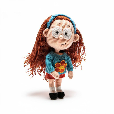Вязаная кукла Мейбл из Гравити Фолз - 3