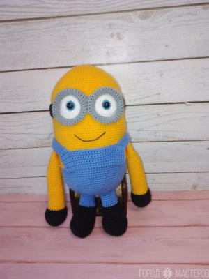Вязаный миньон.32 см. Ручная работа - 2