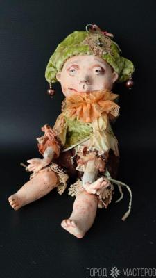 Авторская коллекционная кукла ангел Матис - 2