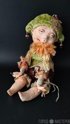 Авторская коллекционная кукла ангел Матис - 3