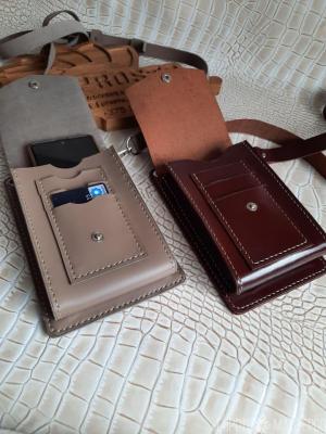 Сумка из натуральной кожи ручной работы - 2