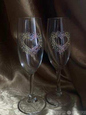 Инкрустированные бокалы - 3