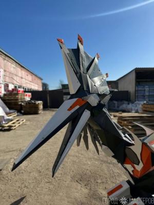 Полигональная фигура садовая "Sunwing" - 3