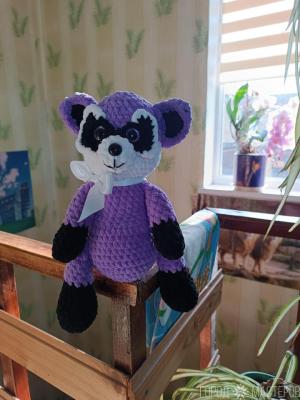 Енот "Филя" из плюша - 3