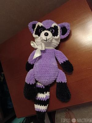 Енот "Филя" из плюша - 4