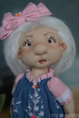 Текстильная, авторская кукла - 3