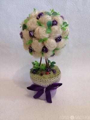 Топиарий-дерево счастья, любви и достатка. - 2