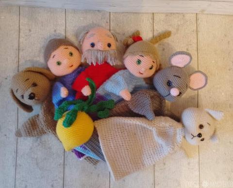 Вязаный кукольный театр "РЕПКА" - 2