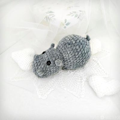 Бегемотик Пузатик. Велюровая игрушка - 2