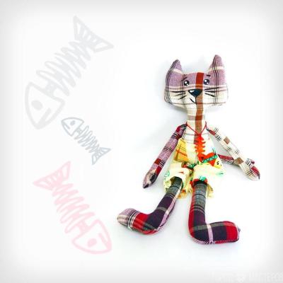 Кот-Хулиган. Текстильная игрушка - 4