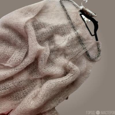 Свитер паутинка, джемпер паутинка из кид-мохера, 42-44 размер - 4