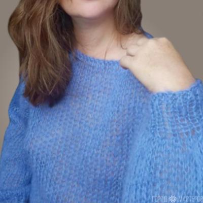 Джемпер из мохера, 40-46 - 3