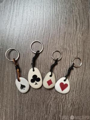 Брелок для ключей с камнем - 5