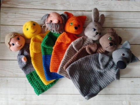 Вязаный кукольный театр ''Колобок'' - 4
