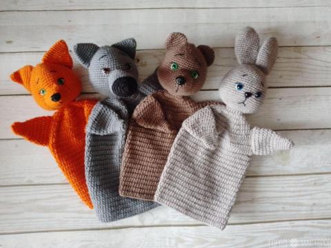 Вязаный кукольный театр ''Колобок'' - 5