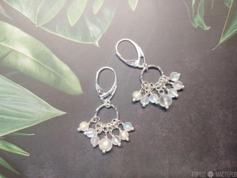 СЕРЬГИ "ХРУСТАЛЬНЫЙ СВЕТ" С АВСТРИЙСКИМ ХРУСТАЛЁМ - 2