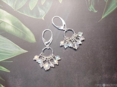 СЕРЬГИ "ХРУСТАЛЬНЫЙ СВЕТ" С АВСТРИЙСКИМ ХРУСТАЛЁМ - 3