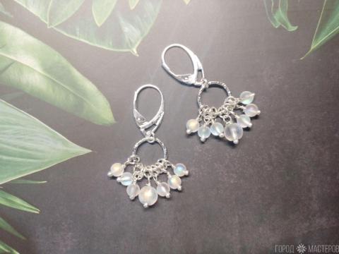 СЕРЬГИ "ХРУСТАЛЬНЫЙ СВЕТ" С АВСТРИЙСКИМ ХРУСТАЛЁМ - 5