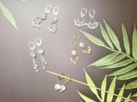 Серьги с автрийским хрусталем - 2