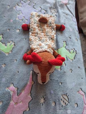 Пижамница-олененок из плюша - 3