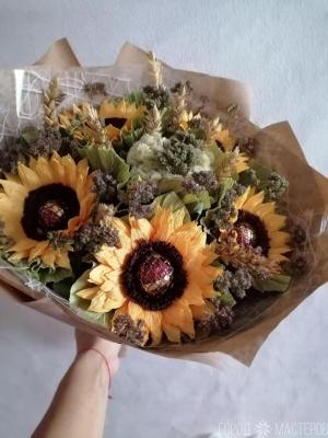 Букет с конфетами - 4