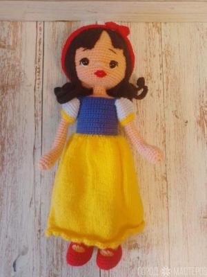 Вязаные игрушки ''Белоснежка и семь гномов'' - 2