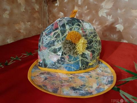 Комплект чайный: чехол-грелка на чайник и салфетка под горячее - 2