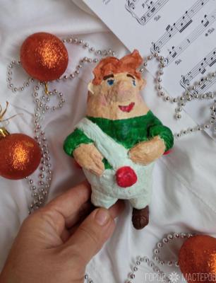 Карлсоны ватные игрушки на ёлочку и не только... - 2
