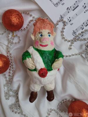 Карлсоны ватные игрушки на ёлочку и не только... - 5