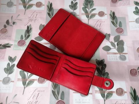 Женский подарочный набор аксессуаров из нат.кожи - 2