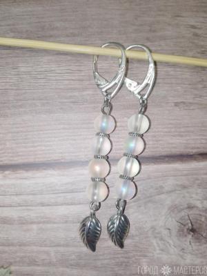 Серьги "Хрустальные капли" - 3