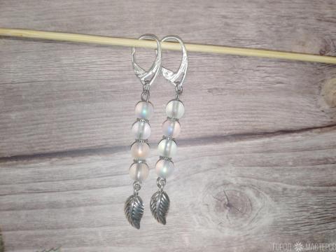 Серьги "Хрустальные капли" - 4