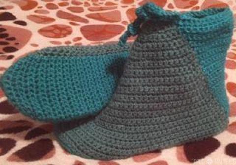 домашние сапожки для уюта вашей ножки) - 2