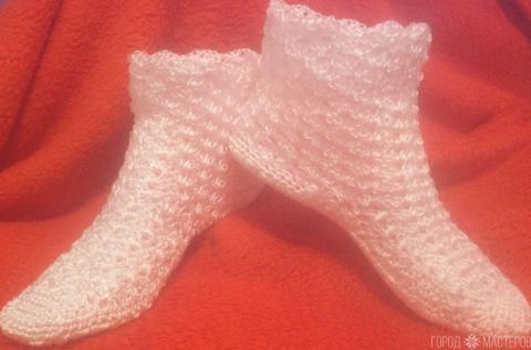домашние сапожки для уюта вашей ножки) - 3
