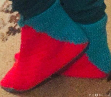 домашние сапожки для уюта вашей ножки) - 2