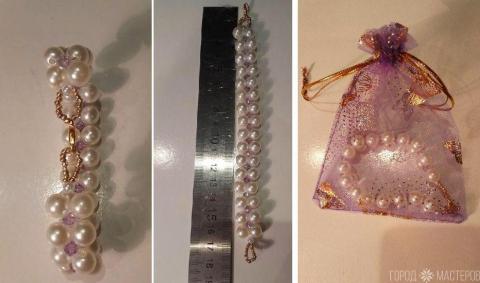 Браслет в подарочном мешочке - 2